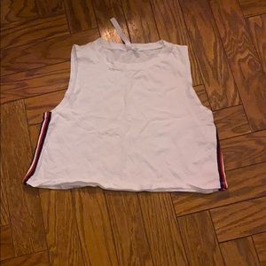 White tank top
